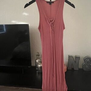 Haute Monde Sleeveless Coral Maxi Dress
